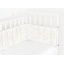 Бортики на ліжечко COSAS MOON STARS Ранфорс 30х180 см Білий Київ