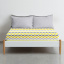 Детская простыня 110х160 см YELLOW ZIGZAG CS4 Cosas Александрия