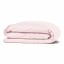Євро постіль з простирадлом на гумці Sakura COSAS рожевий 200х220 см Свеса