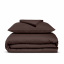 Подростковое постельное белье сатин WALNUT Cosas Шоколад 160х220 см Обухов