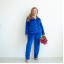 Пижама женская COSAS Velour Harmony XL Синий Киев