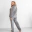 Піжама жіноча COSAS Velour Harmony XS Сірий Слов'янськ