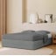 Ліжко двоспальне COSAS Papaya Stone 160x200 см Базальт Ужгород