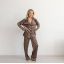 Піжама жіноча COSAS Velour Harmony XL Коричневий Київ