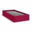 Ліжко односпальне COSAS Papaya Sangria 90х200 см Винний Вінниця