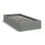 Кровать односпальная COSAS Papaya Stone 90х200 см Базальт Новониколаевка