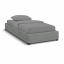 Ліжко односпальне COSAS Mango Stone 90х200 см Базальт Бровари