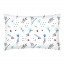 Євро наволочка COSAS BLUE WILDFLOWERS Ранфорс 50х70 см Білий Гуляйполе