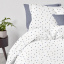 Семейный комплект постельного белья Delta CS5 COSAS Белый 2х160х220 см Киев