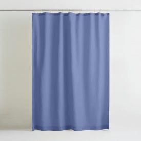 Шторка для душа и ванной COSAS MARINA с кольцами 180х180 см Лазурный