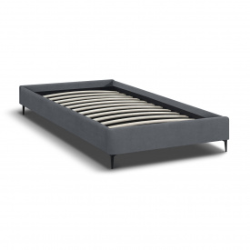 Ліжко односпальне COSAS Kiwi Lava 90х200 см Антрацит