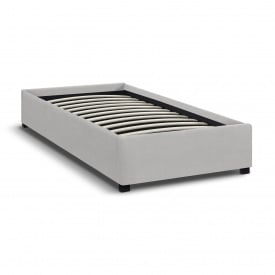 Ліжко односпальне COSAS Mango Rocky 90х200 см Сірий