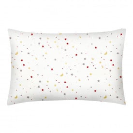Дитяча наволочка COSAS MOON STARS Ранфорс 40х60 см Білий