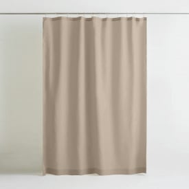 Шторка для душу та ванної COSAS SAVANA з кільцями 180х180 см Бежевий