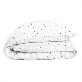 Дитяча підковдра COSAS COLOR DOTS Ранфорс 110х140 см Білий
