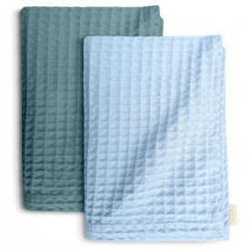 Вафельные полотенца COSAS Fancy Greek Waffle CS3 Бирюзово-голубой 2 шт