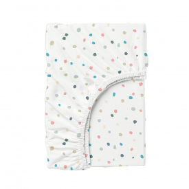 Простирадло на резинці 120х200 см COLOR BLOTS COSAS Бежевий