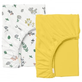 Набір простирадло на резинці 140х200 см 2 шт GARDEN Cosas Різнокольоровий