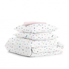 Евро постельное белье COSAS Color BLOTS CS2 200х220 см Разноцветный