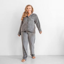 Пижама женская COSAS Velour Harmony S Серый