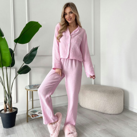 Пижама женская COSAS LUMA L-XL Розовый (197LUMA_pink_ML)