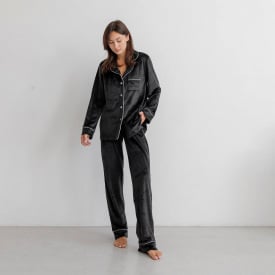 Пижама женская COSAS Velour Harmony XS Черный