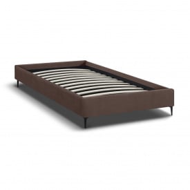 Ліжко односпальне COSAS Kiwi Walnut 90х200 см Махагон