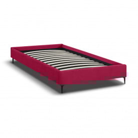 Ліжко односпальне COSAS Kiwi Sangria 90х200 см Винний