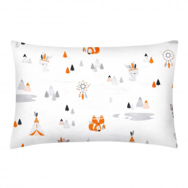 Євро наволочка COSAS DREAM ANIMALS Ранфорс 50х70 см Білий