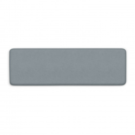 Изголовье для кровати COSAS Bali Cashmere 55x170 см Стальной