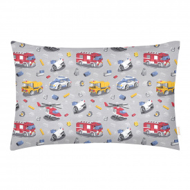 Дитяча наволочка COSAS LEGO CARS 40х60 см Сірий