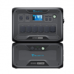 Зарядна станція Bluetti AC500 5000W + акумуляторний модуль B300S 3072Wh (PB931026) Новониколаевка