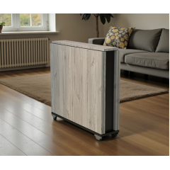 Стол кухонный Tobi Sho "Диалог" раскладной на колесах для кухни, гостиной, офиса, 800х2750х730 мм Хортица Ясногородка