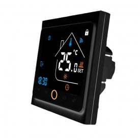 Термостат для газового/електричного котла з WiFi керуванням Tervix Pro Line чорний (114340)