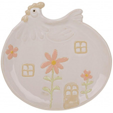 Тарілки у наборі Bona Hen 26х25 см Різнокольоровий 2 шт DP261393