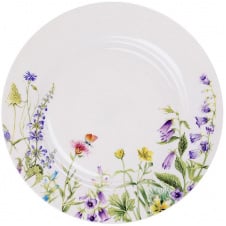 Набор обеденных тарелок BonaDi Цветочный 27 см Разноцветный 6 шт DP231045
