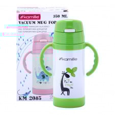Детская термо-бутылка Kamille 350 мл Green (KL225598)
