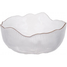 Салатница BonaDi Pivonia 20х9 см Прозрачный DP232989