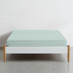 Простирадло 240х260 см PISTACHIO LINE COSAS М'ятний Київ