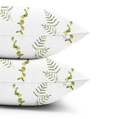 Набор наволочек COSAS GREEN FOLIAGE 50х70 см Оливка Коломыя
