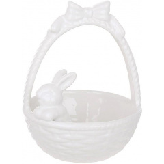Тарелка-подставка на 10 яиц Bona Bunny 13x13x16 см Белый DP261426 Южноукраинск