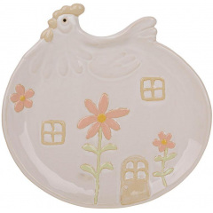 Тарілки у наборі Bona Hen 26х25 см Різнокольоровий 2 шт DP261393 Цумань