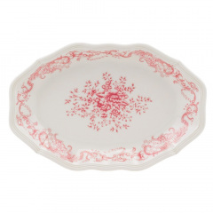 Набір тарілок Lefard Glamor 24 см Біло-рожевий AL262641 Бердянськ