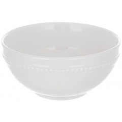 Пиалы фарфоровые набор BonaDi Valenciа 900 мл Белый 4 шт DP231660 Васильевка