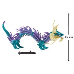 Іграшка Godzilla vs. Kong Dragon Queen Тіамат з підводним човном 15 см Різнокольоровий KD240058 Ясногородка