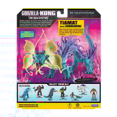 Іграшка Godzilla vs. Kong Dragon Queen Тіамат з підводним човном 15 см Різнокольоровий KD240058 Ясногородка