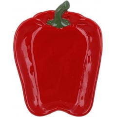 Тарелки BonaDi Ceramic Red Pepper 23.5х18.3 см Красный 2 шт DP231016 Новомосковск