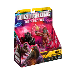 Набор фигурок Godzilla vs. Kong Zuko with Dag 9 см Разноцветный 2 шт KD228179 Киев