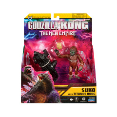 Набор фигурок Godzilla vs. Kong Zuko with Dag 9 см Разноцветный 2 шт KD228179 Киев