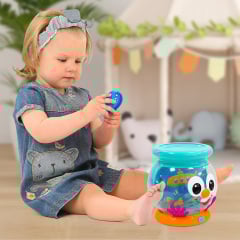 Двуязычная обучающая игрушка интерактивная KIDDI SMART Smart-Аквариум 15 см Разноцветный KD220266 Шостка